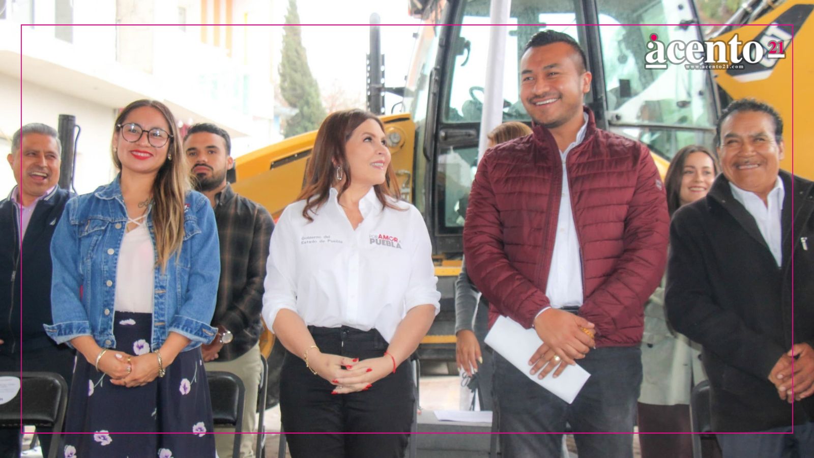 Roberto Solís da inicio al reencarpetamiento de la carretera San Juan Pancoac - Huejotzingo; mejorará la conectividad de miles