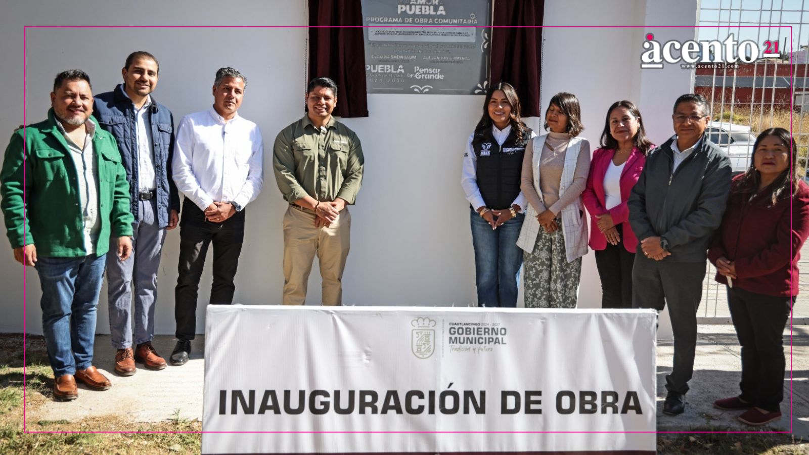 Omar Muñoz fortalece seguridad en Bachillerato Forjadores