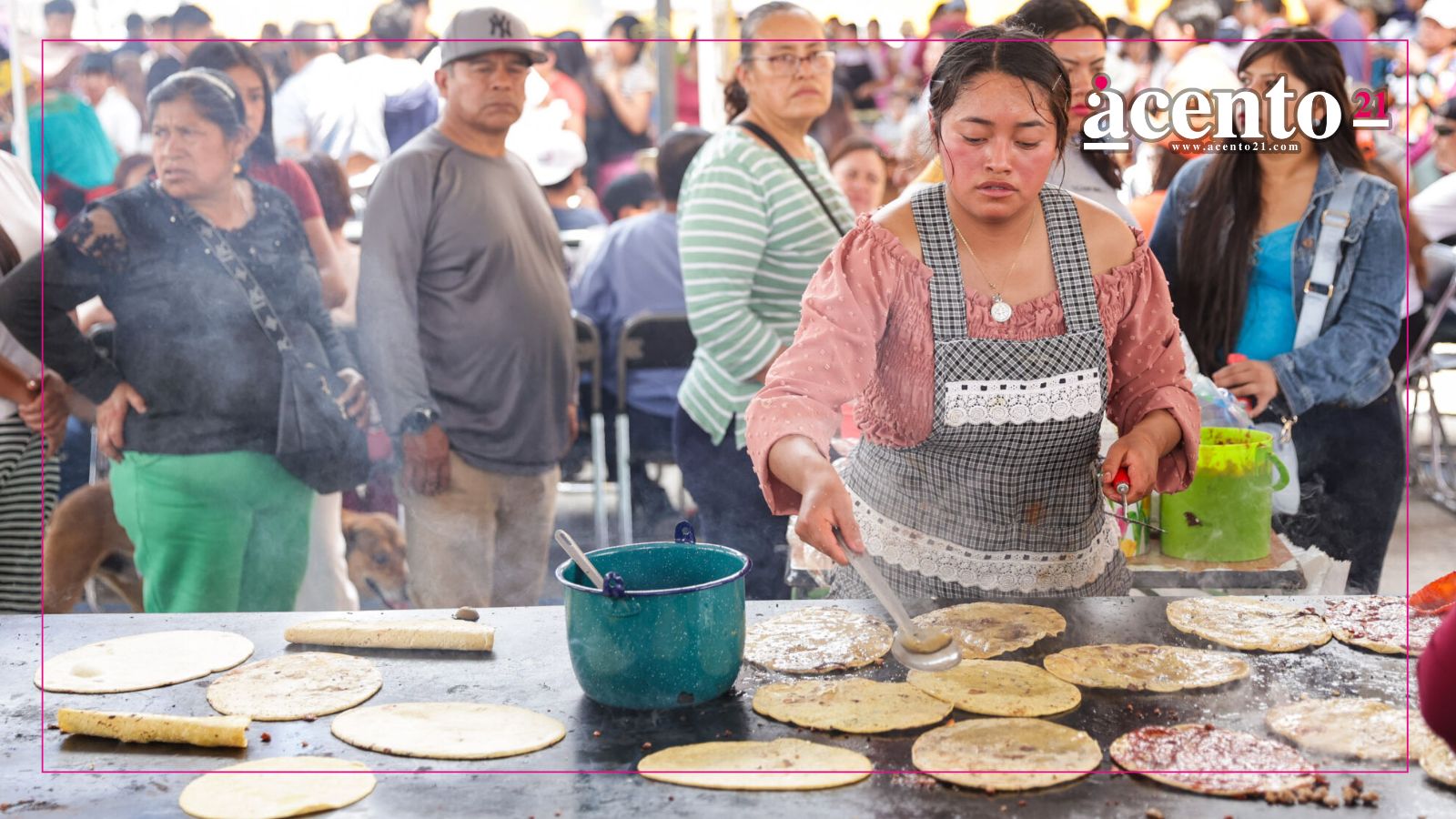Así se vivió la Feria de la Gordita en la Resurrección; Chedraui destaca impulso a las tradiciones