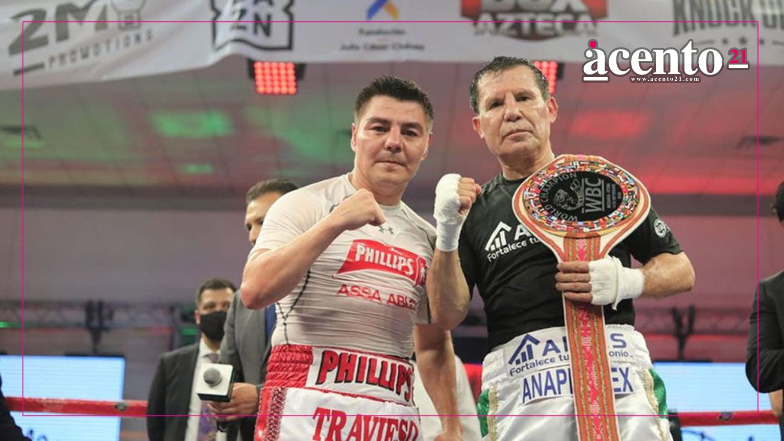 Pelea con causa: Daniel el Travieso Arce y Julio César Chávez pelearán en Puebla este 9 de mayo