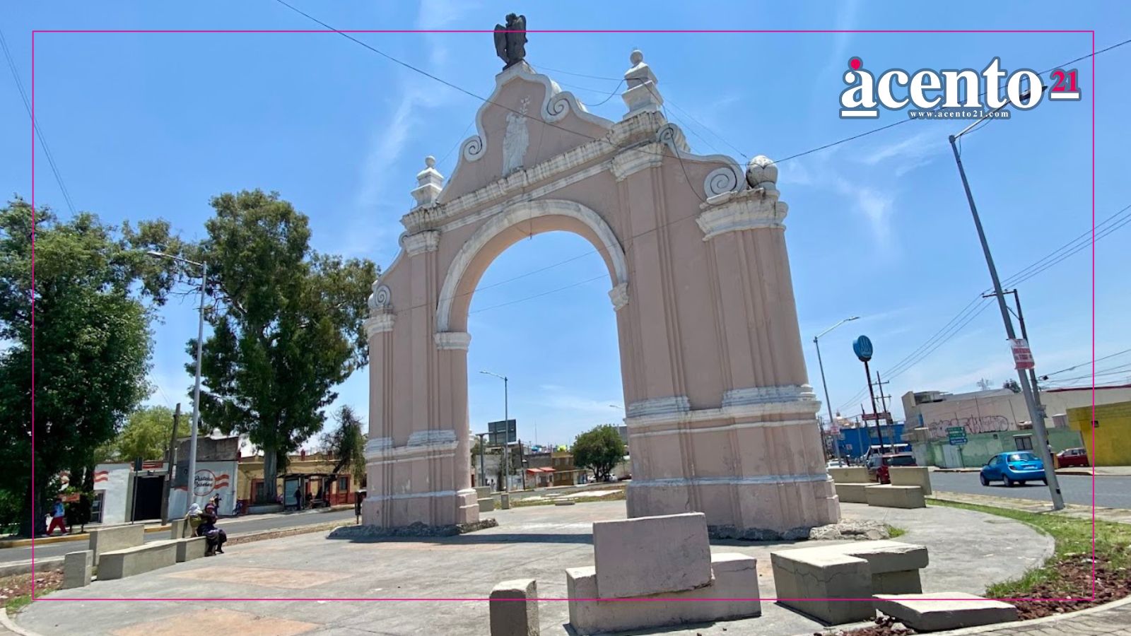 Anuncian rehabilitación del Arco de Loreto; incluirá estatua de Ignacio Zaragoza