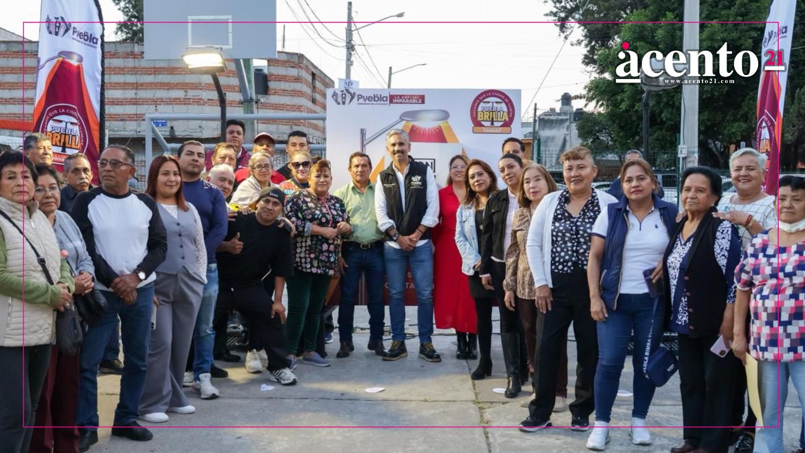 Puebla Brilla llega a Cleotilde Torres; entrega Gobierno de Pepe Chedraui 179 luminarias modernizadas con LED