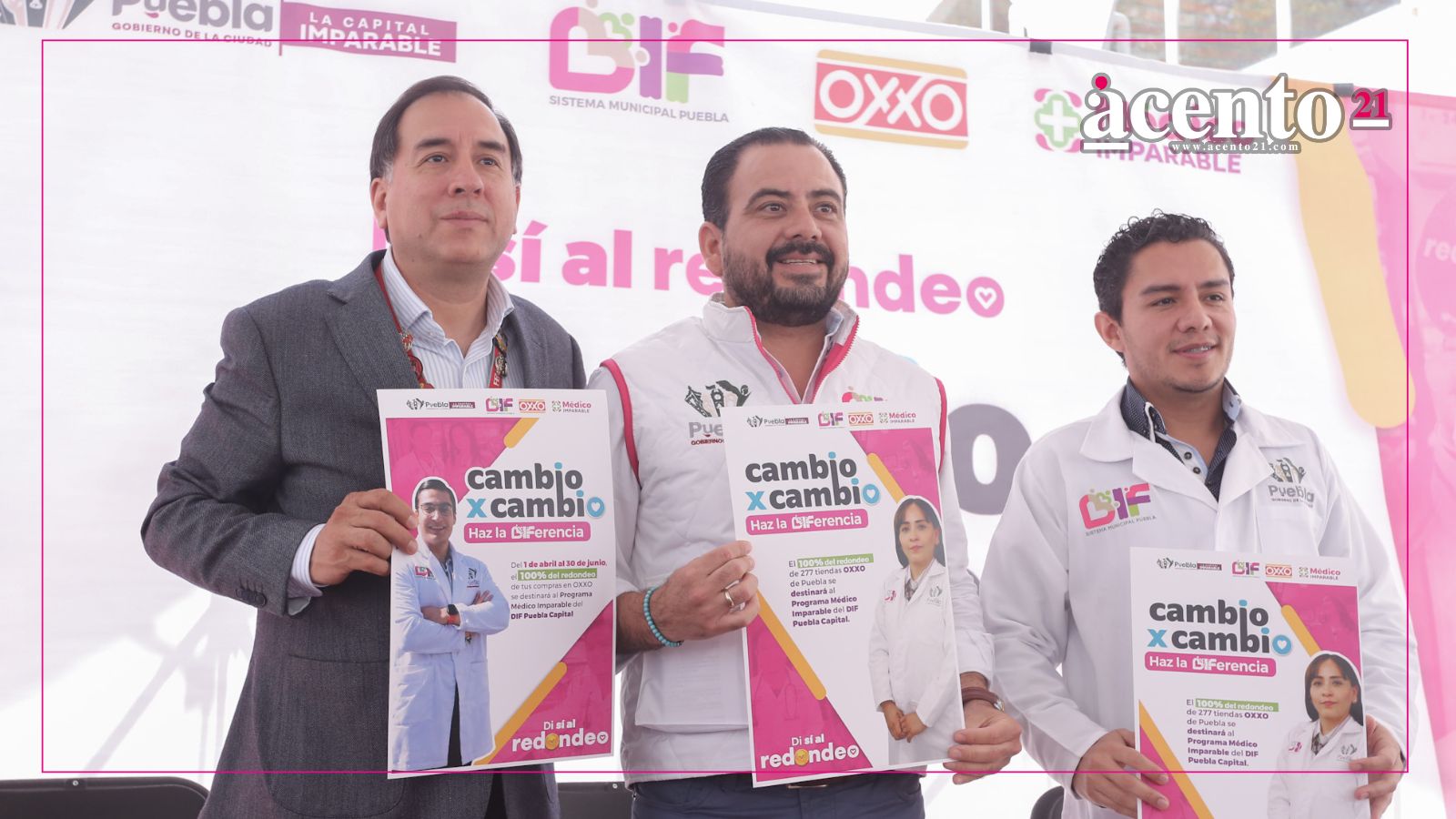 DIF municipal y OXXO presentan campaña Cambio por Cambio para otorgar consultas médicas