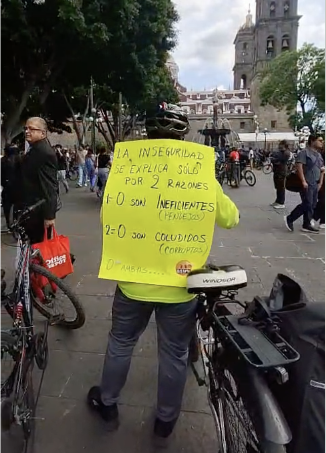 Ciclistas organizan rodada para exigir justicia por Cuitláhuac; el hombre asesinado en Loma Linda