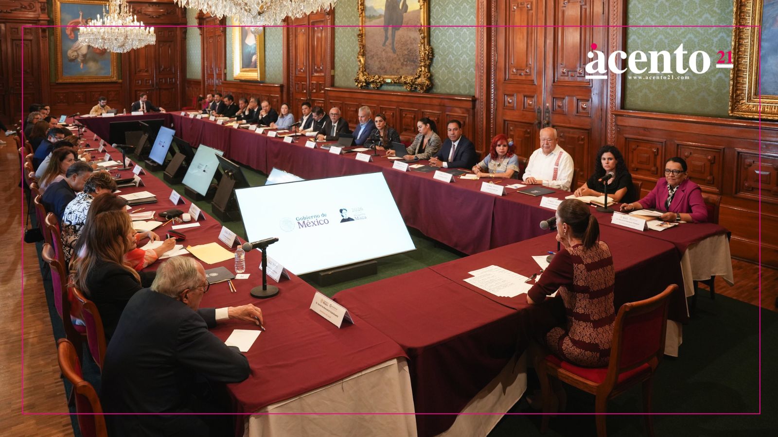 Sheinbaum supervisa avances de IMSS-Bienestar con gobernadores; Armenta participa en reunión