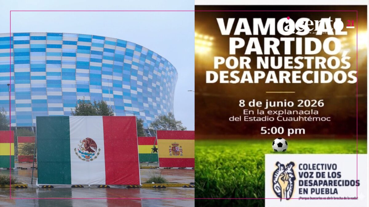 Colectivo Voz de los Desaparecidos protestará en el estadio Cuauhtémoc previo al amistoso de Perú vs España