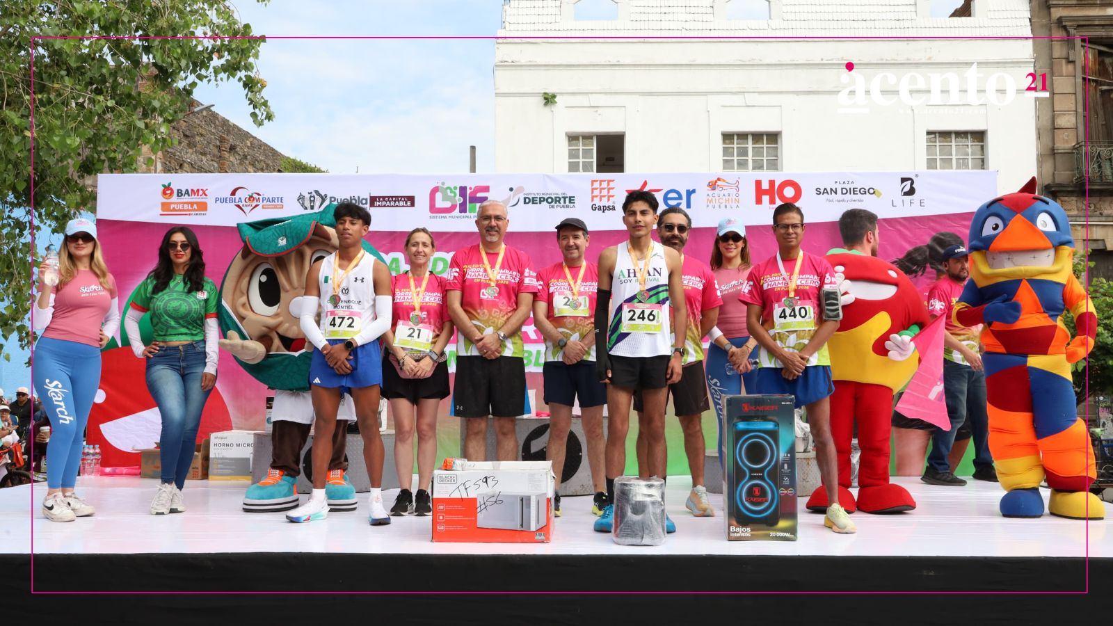 Celebran Gobierno de Pepe Chedraui y Banco de Alimentos la Carrera “Corre y Comparte, Hambre Cero Puebla 2026”
