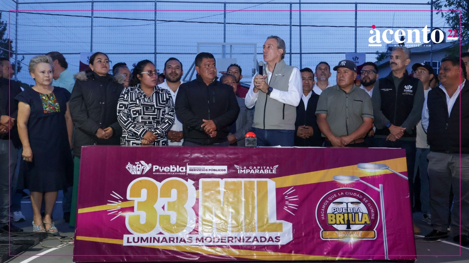 Con Puebla Brilla Pepe Chedraui ha modernizado más de 33 mil luminarias con tecnología LED en la capital
