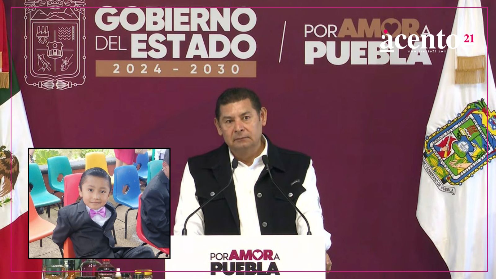 A un año de la tragedia en la Sierra Norte, continúa la búsqueda del pequeño Liam: Armenta