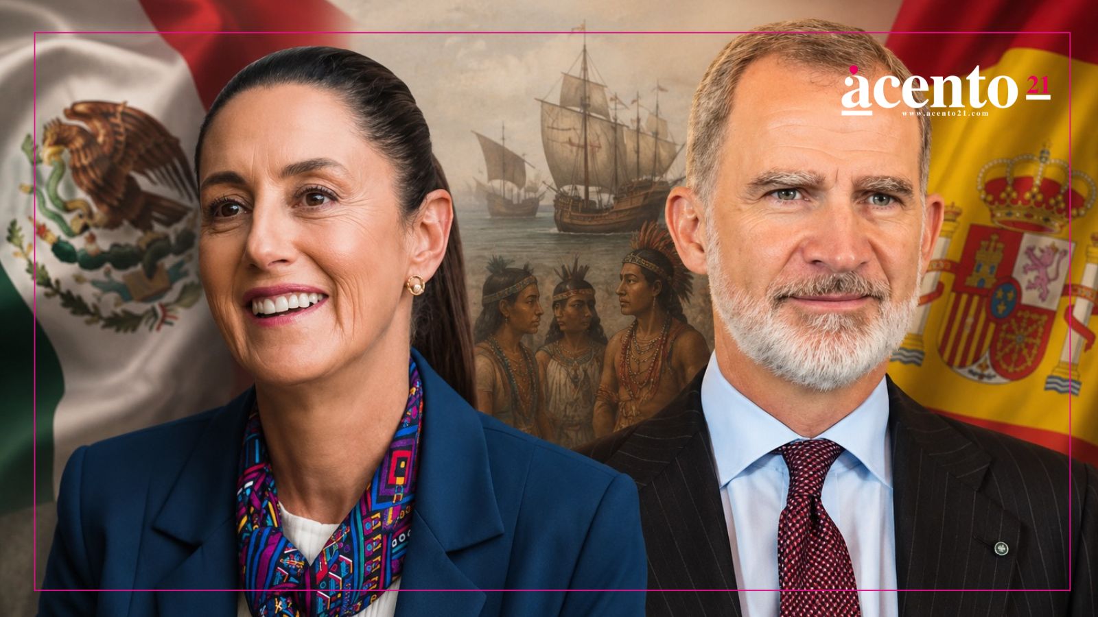 Sheinbaum abordará con Felipe VI el reconocimiento a pueblos originarios y los agravios de la Conquista