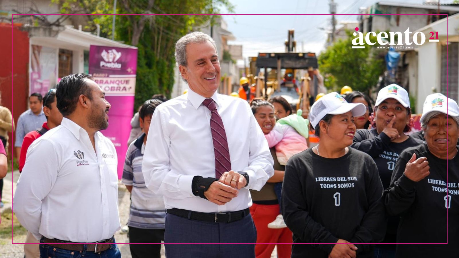 Arranca Pepe Chedraui obras de pavimentación en la colonia Ampliación Constitución Mexicana