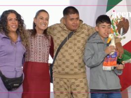 Merlín, el pato viral del Mundial 2026, visita Palacio Nacional