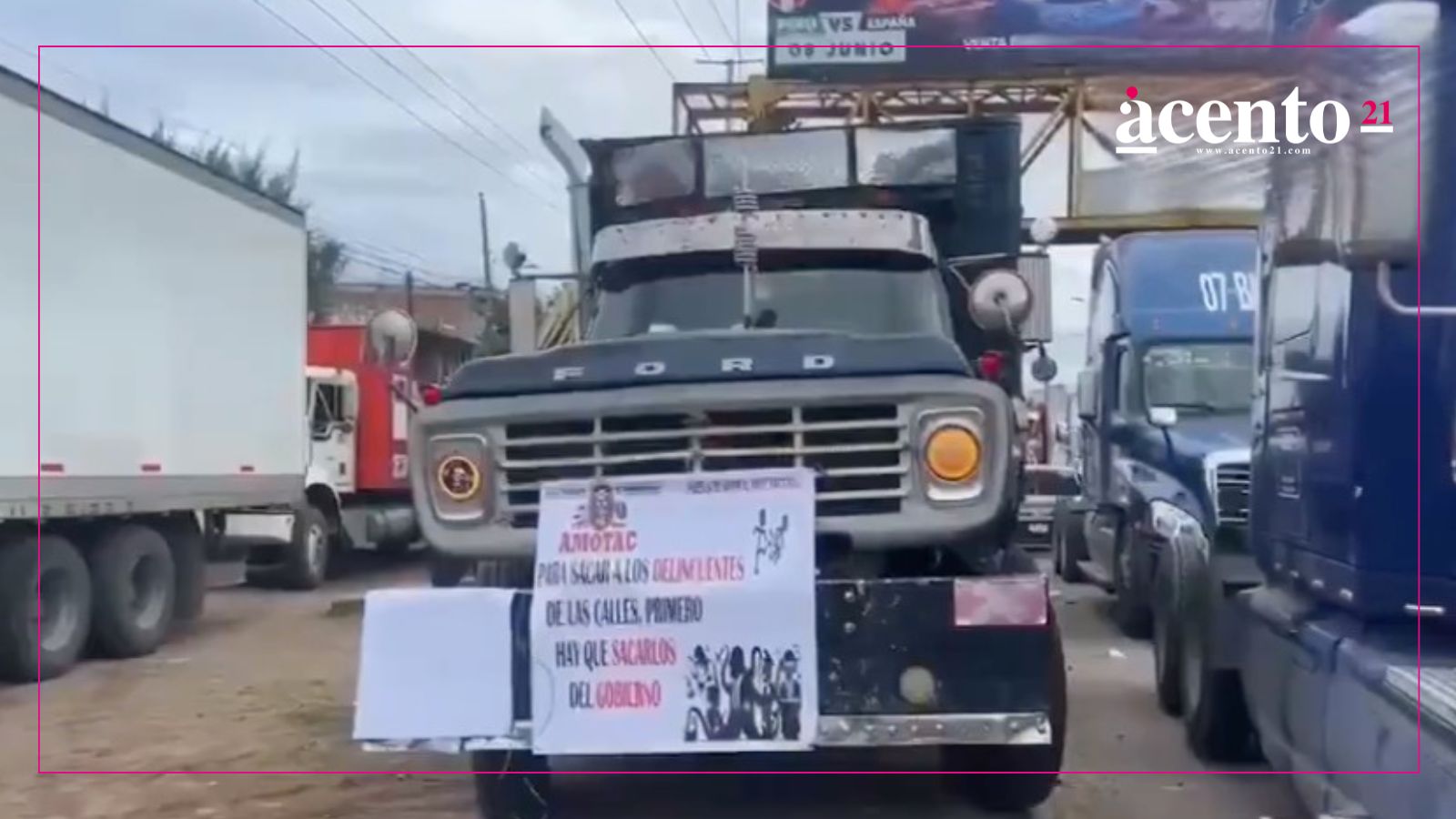 No habrá bloqueos de AMOTAC pero si manifestaciones