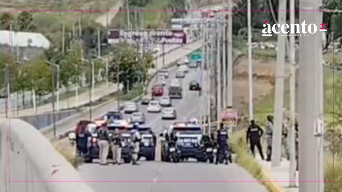 Hallazgo de restos humanos en Periférico y Carmelitas provoca movilización policiaca