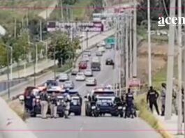Hallazgo de restos humanos en Periférico y Carmelitas provoca movilización policiaca