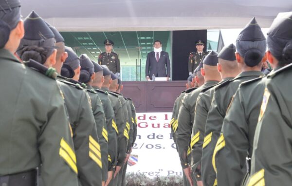 Por el bienestar de Puebla y la seguridad, Gobierno estatal refrenda alianza con la Guardia Nacional