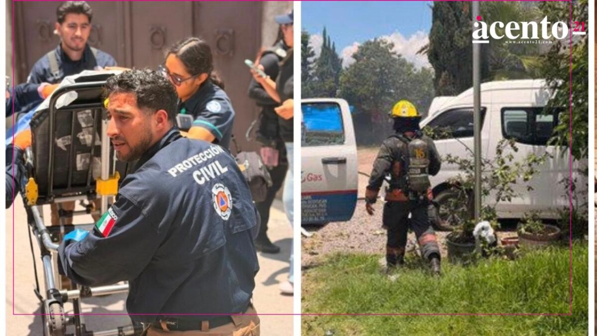 Cuatro lesionados registró la explosión de un tanque de gas en Geovillas del Sur