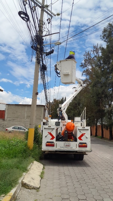 Acciones permanentes y contundentes fortalecen los servicios públicos en San Pedro Cholula