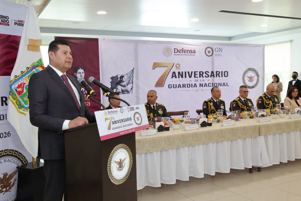 Guardia Nacional fortalece la paz y la seguridad para el bienestar de las familias poblanas.