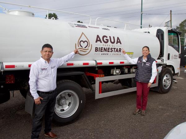 Agua para el Bienestar amplía cobertura en Puebla; ya opera en 93 colonias