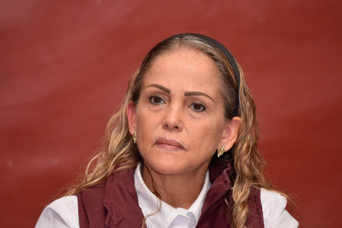 Olga Romero atribuye a la “grilla” rumores sobre su salida de Morena; descarta dejar la dirigencia estatal
