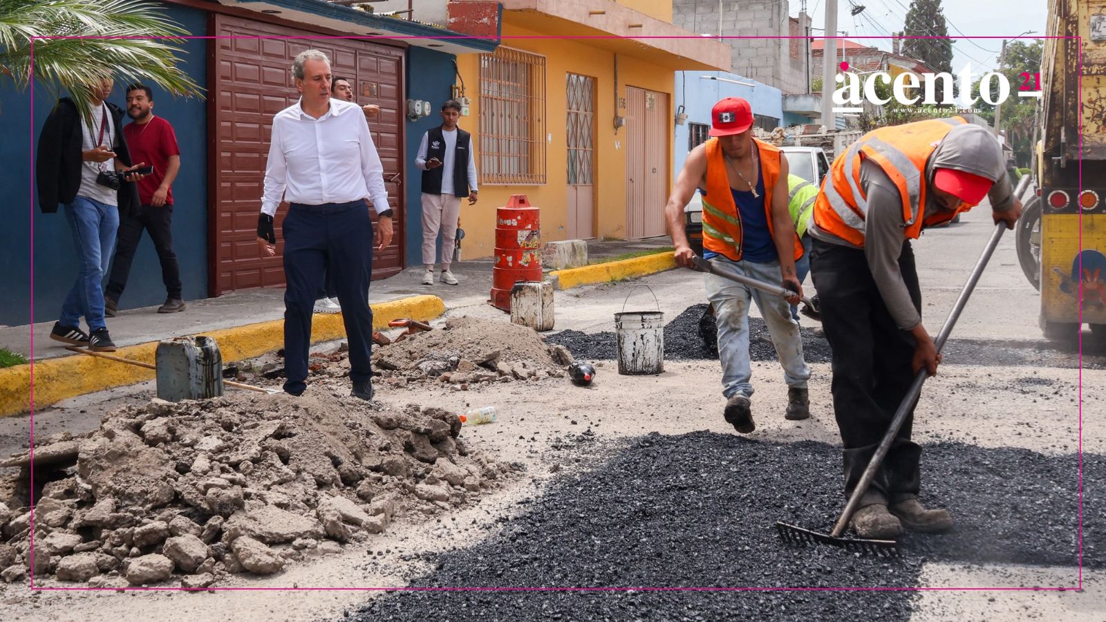Pepe Chedraui realiza supervisión permanente de Bacheando Puebla en favor de las y los poblanos