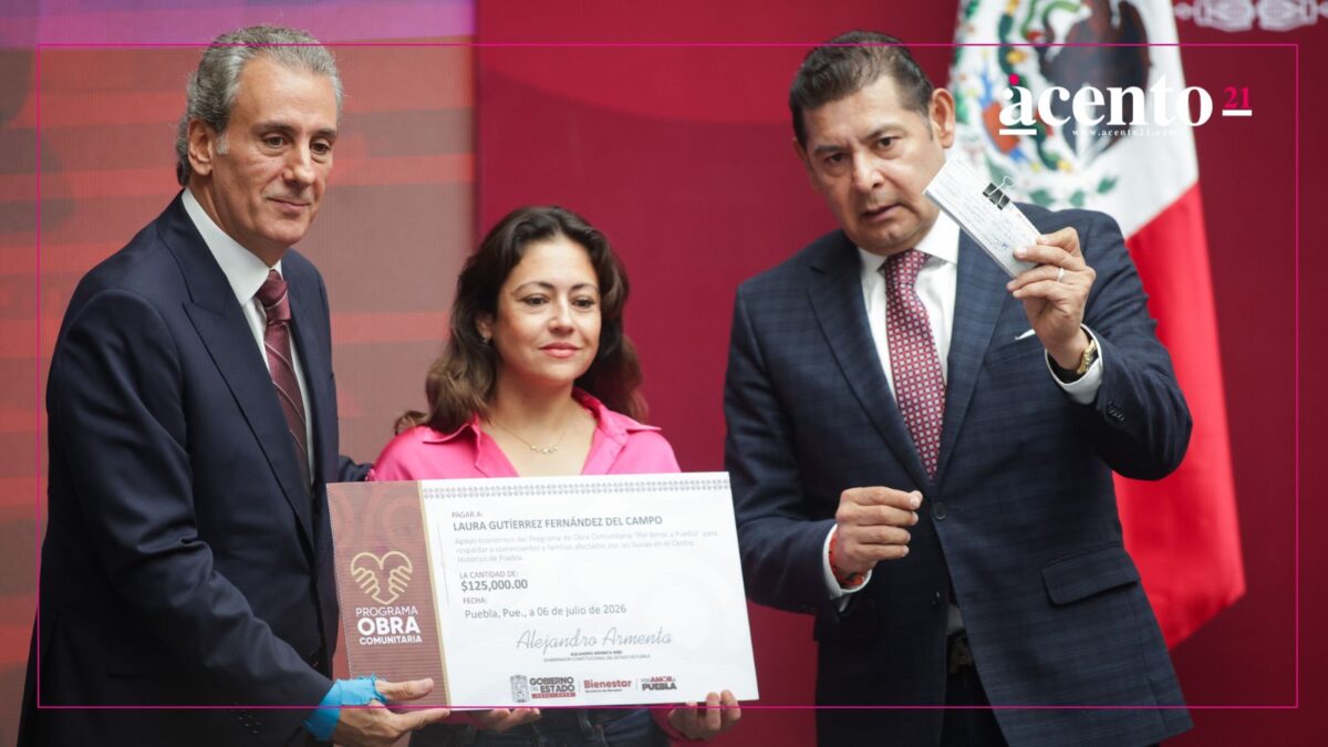 Gobierno estatal y Ayuntamiento de Puebla entregarán apoyos a afectados por lluvias en el Centro Histórico