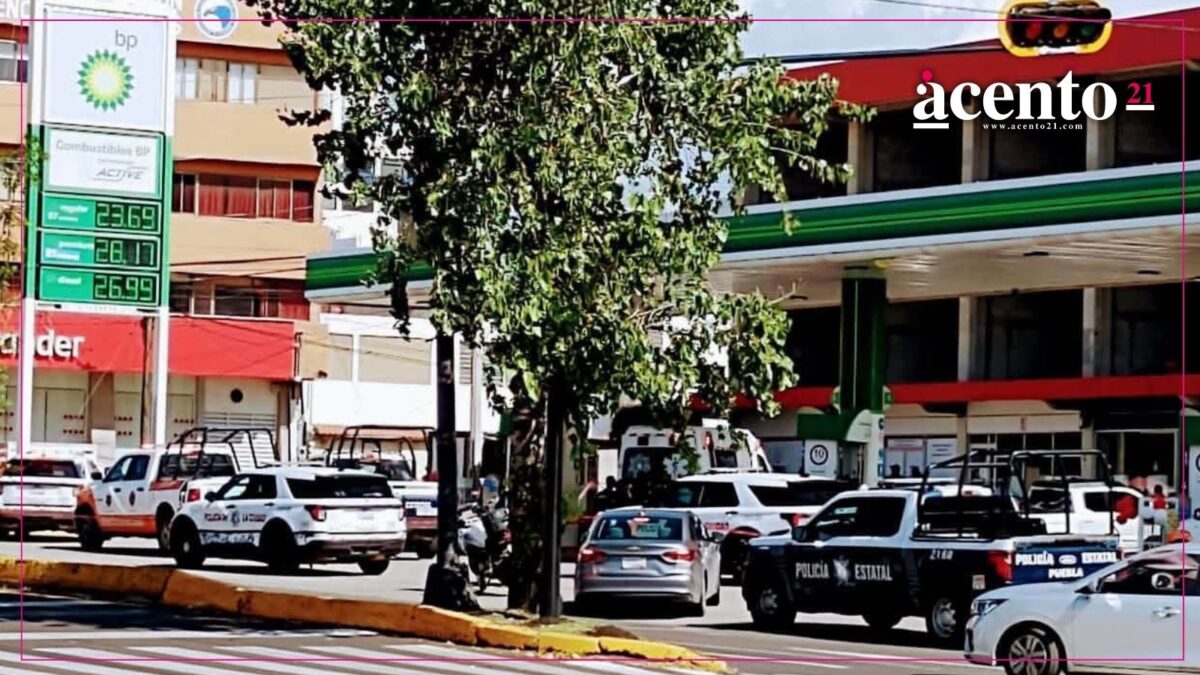 Ataque armado deja 3 heridos en gasolinera BP de la colonia La Paz; ocurre a plena luz del día