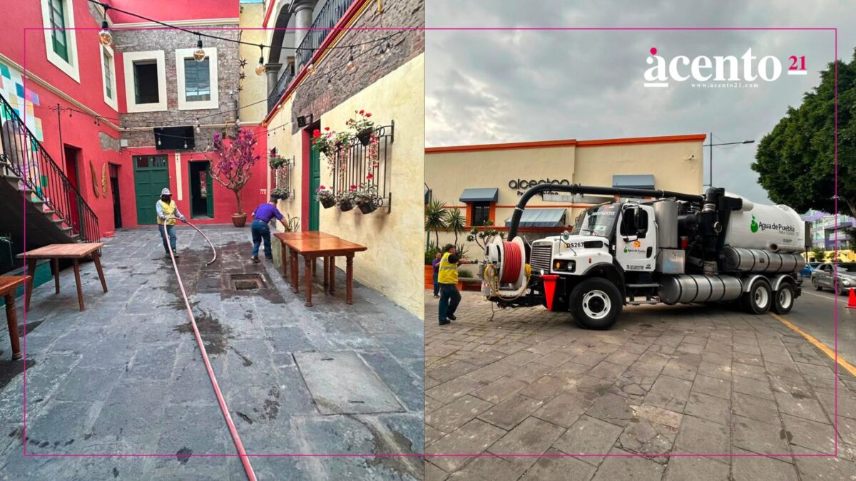Gobierno de Pepe Chedraui mantiene atención permanente a zonas afectadas por lluvias en el Centro Histórico