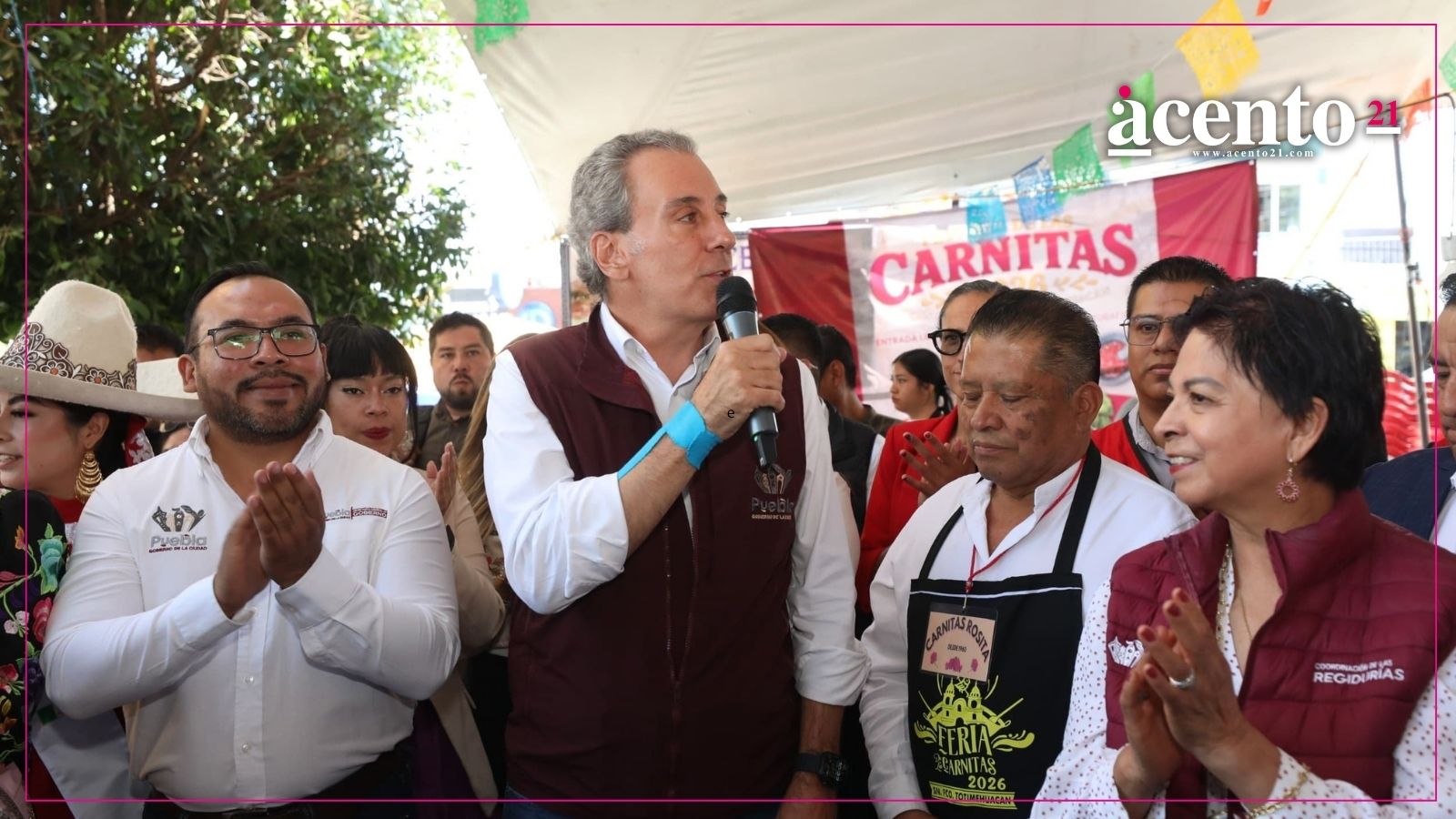 Inaugura Pepe Chedraui el 5to Festival de las Carnitas en Totimehuacan