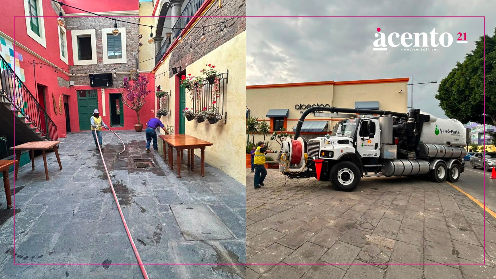 Gobierno de Pepe Chedraui mantiene atención permanente a zonas afectadas por lluvias en el Centro Histórico