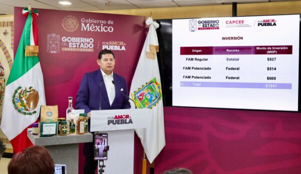 Puebla recibirá casi 2 mil millones de pesos para infraestructura educativa tras ajuste presupuestal: Armenta