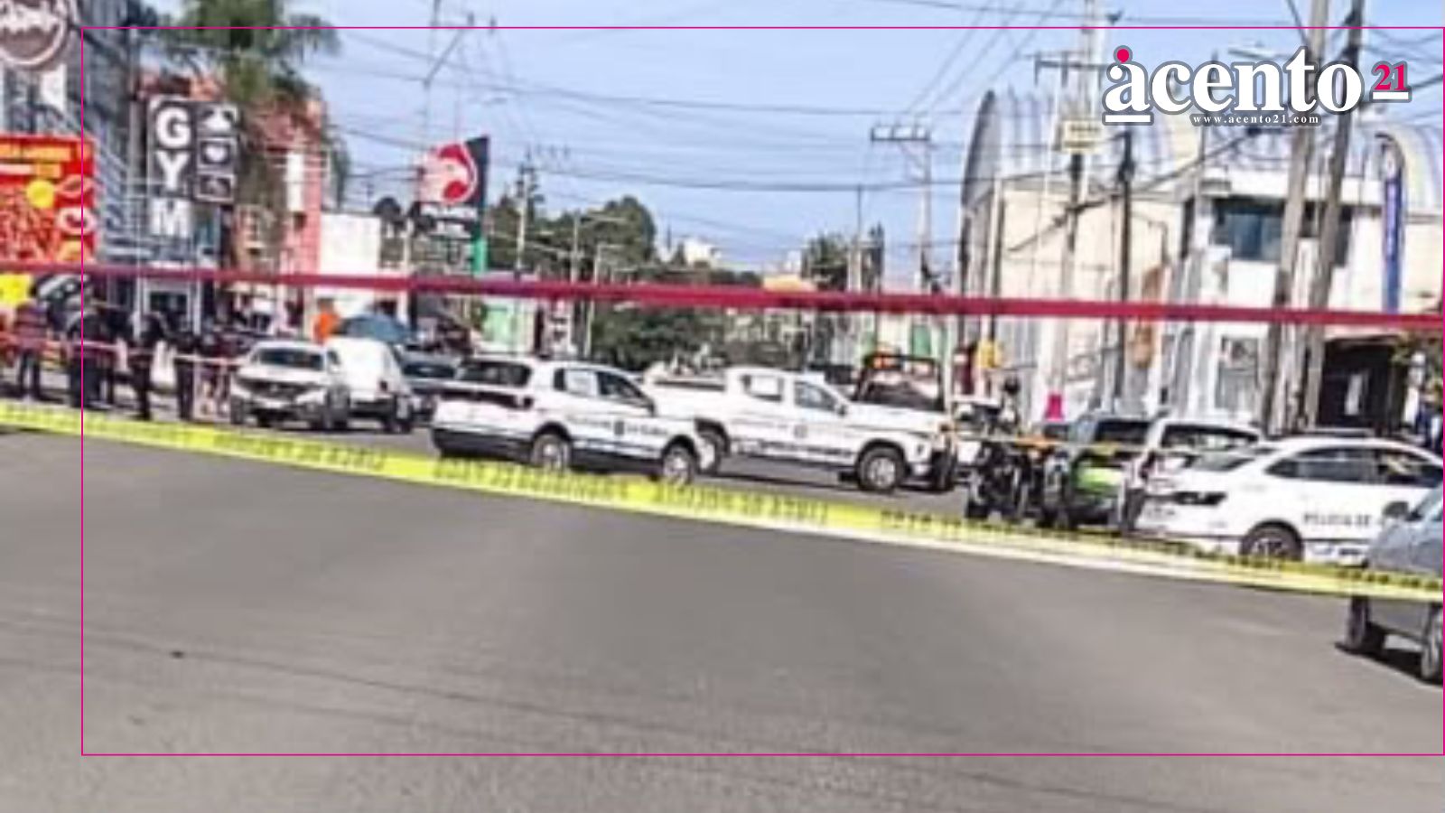 A plena luz del día atacaron a balazos a dos personas en San Jeronimo Caleras; hay un muerto.