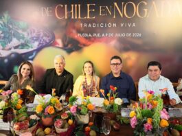 Chile en nogada, motor de desarrollo turístico y económico.