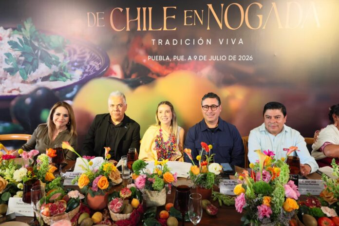Chile en nogada, motor de desarrollo turístico y económico.