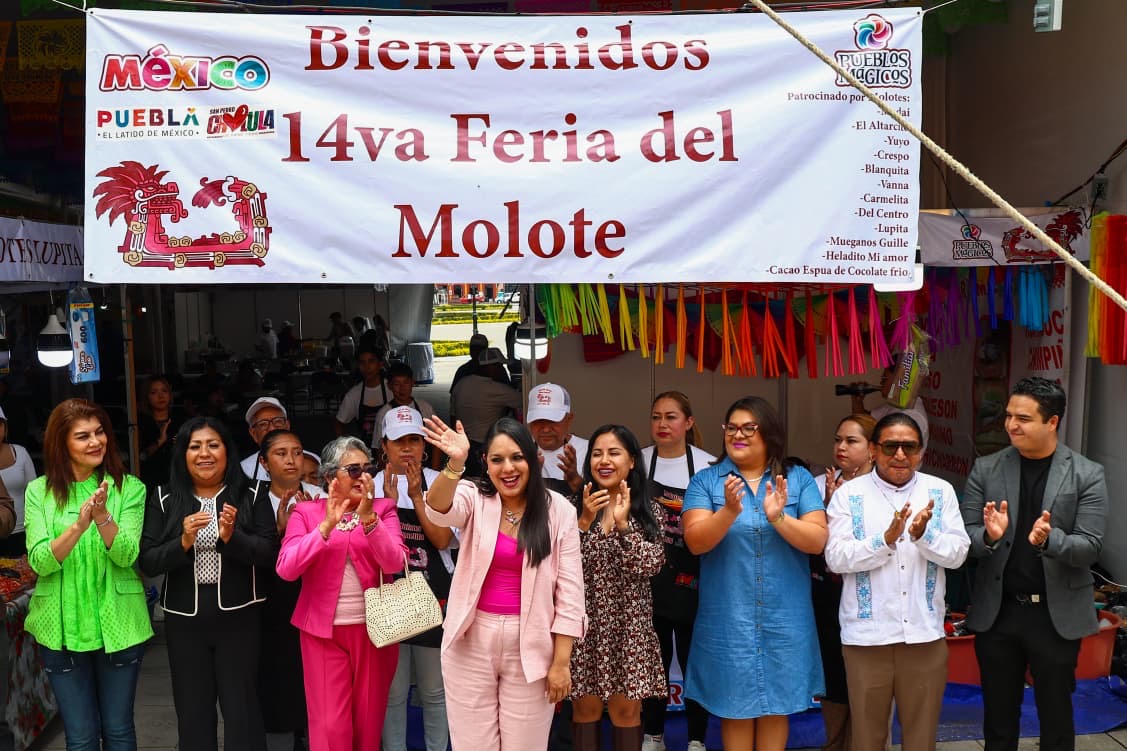 A través de la Feria del Molote, impulsa Tonantzin Fernández la gastronomía y el turismo