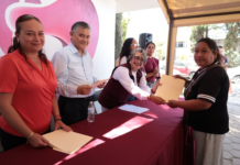 Lupita Fernández entrega resultados de ultrasonidos a 34 personas en San Pedro Cholula