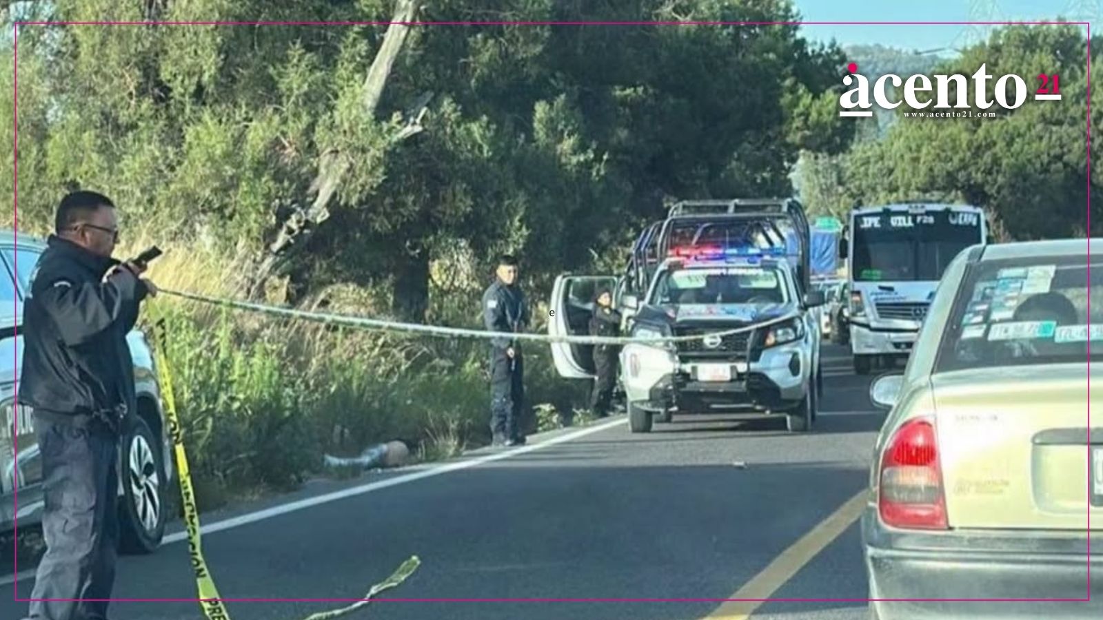Localizan cadáver con signos de violencia en la Amozoc-Nautla