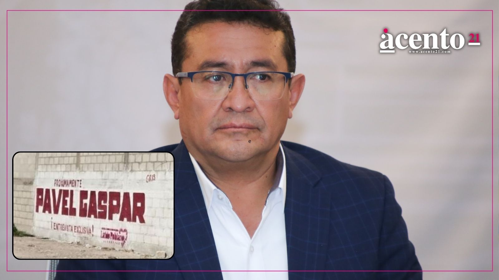 Pável Gaspar se deslinda de bardas con su nombre; atribuye promoción a medios de comunicación