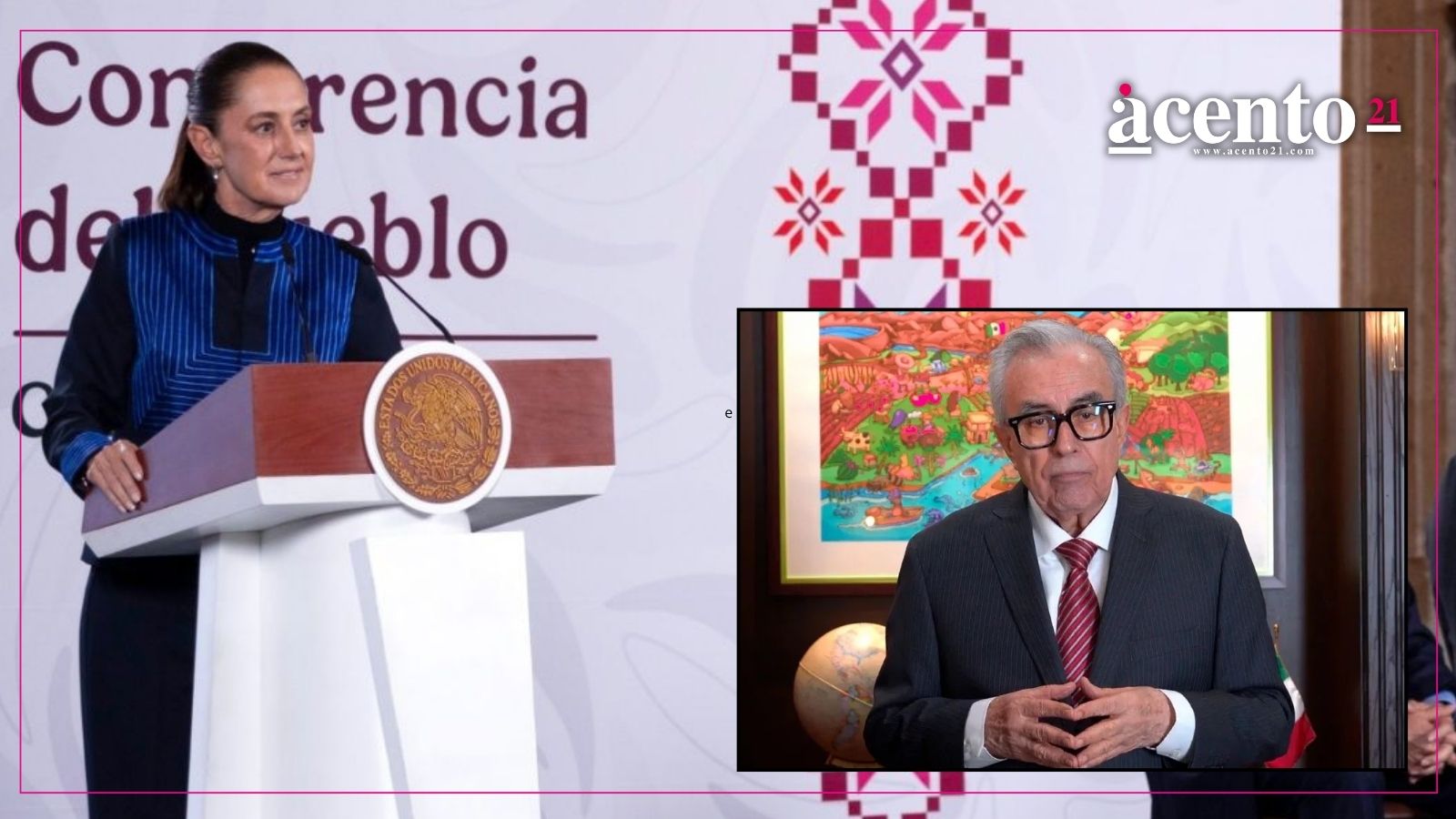 Claudia Sheinbaum reprueba regreso de Rocha Moya a la gubernatura de Sinaloa