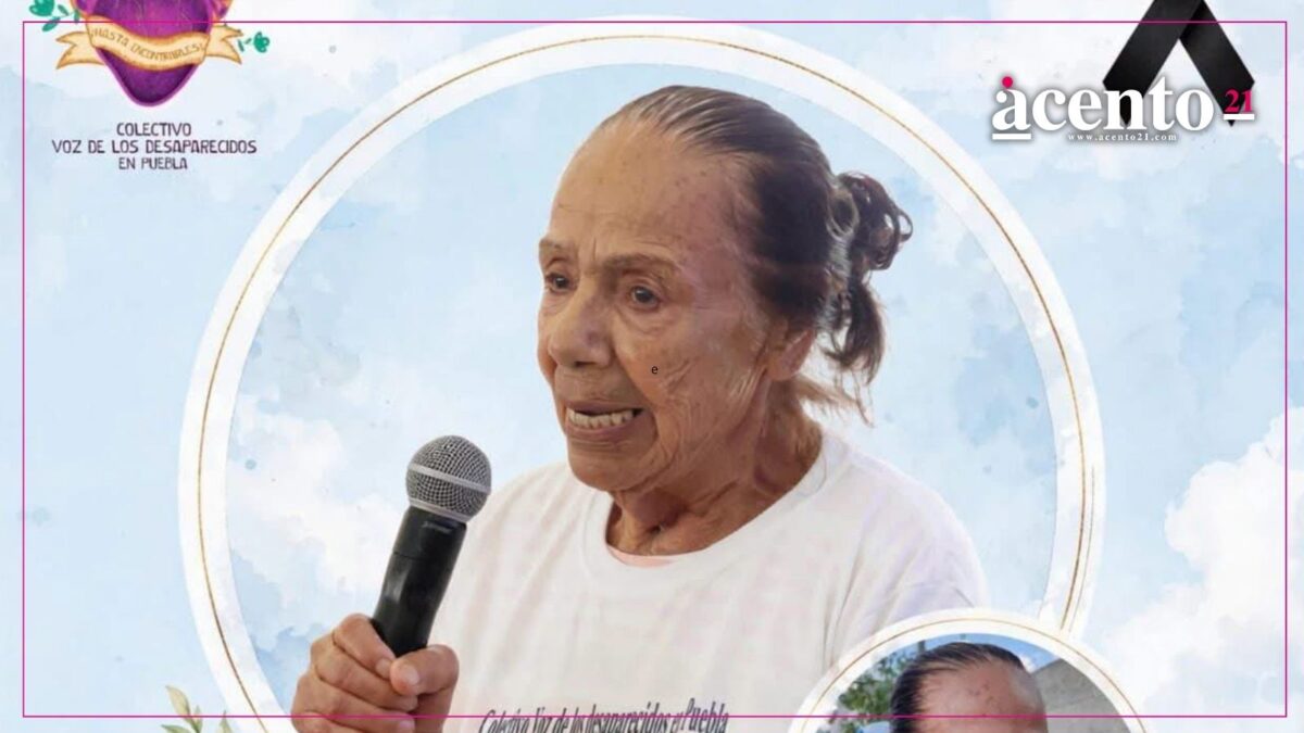 Doña Minerva, la madre buscadora que murió atropellada por una unidad de transporte público en Puebla