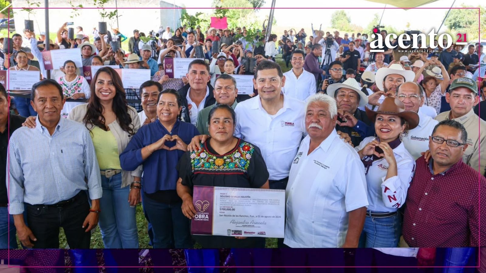 Obra comunitaria y turismo de montaña, ejes del desarrollo en San Nicolás de los Ranchos: Armenta