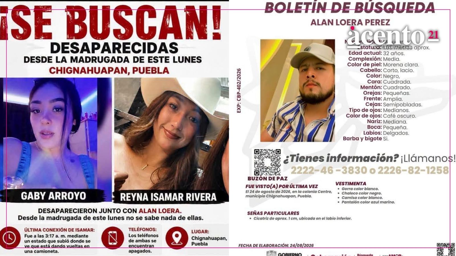 Hallan sin vida a tres jóvenes de Chignahuapan que habrían sido reportados como desaparecidos