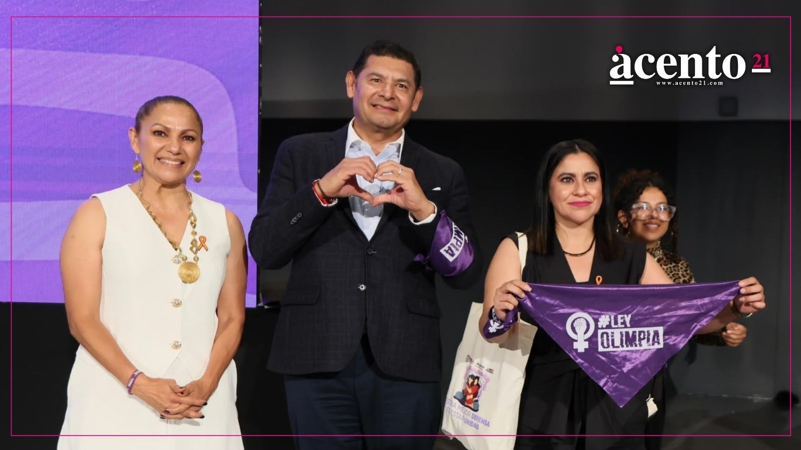 Gobierno estatal convierte lucha de Olimpia en conciencia colectiva para proteger mujeres