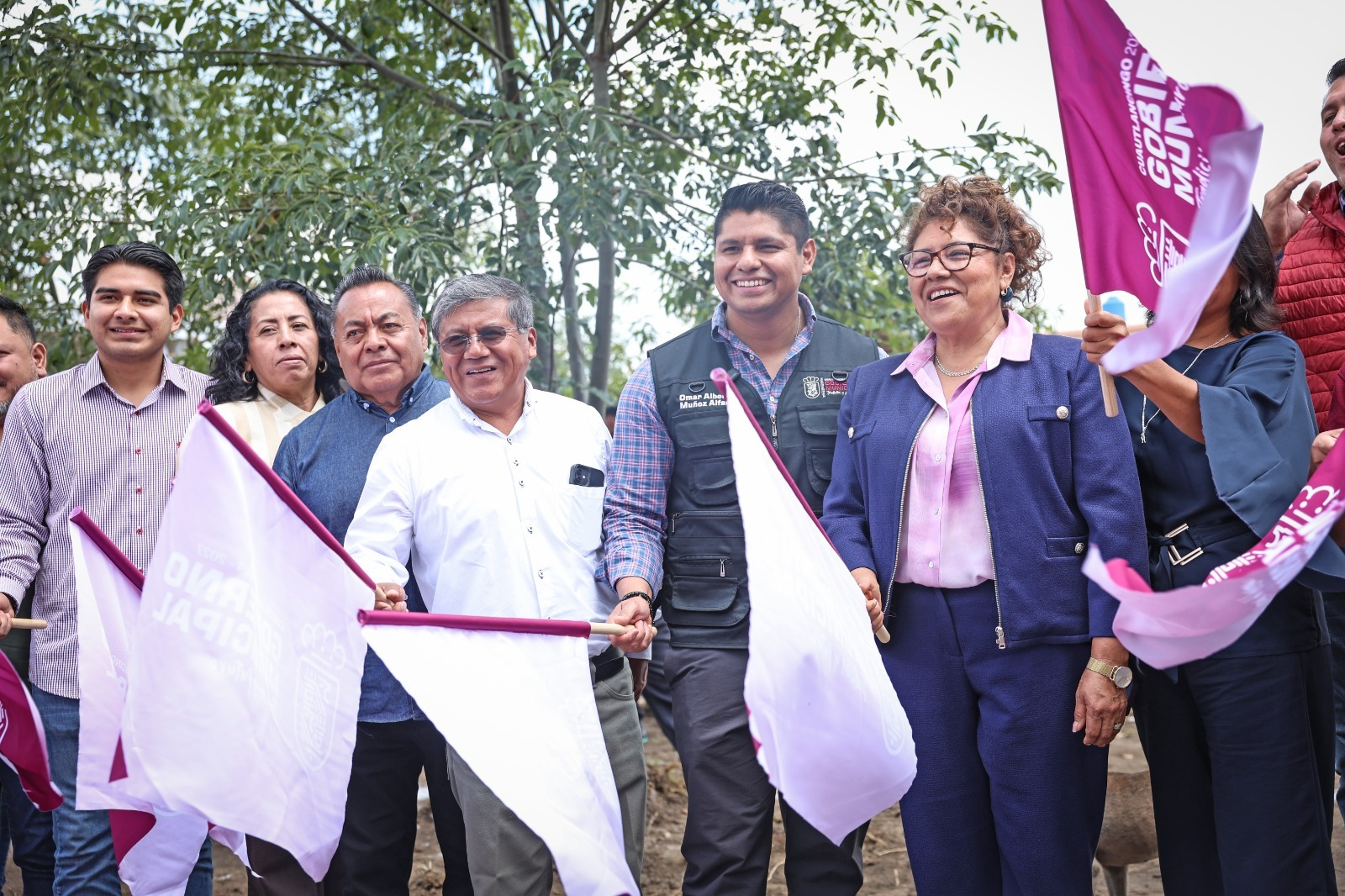 Omar Muñoz inicia construcción de Estancia de Día en San Jacinto