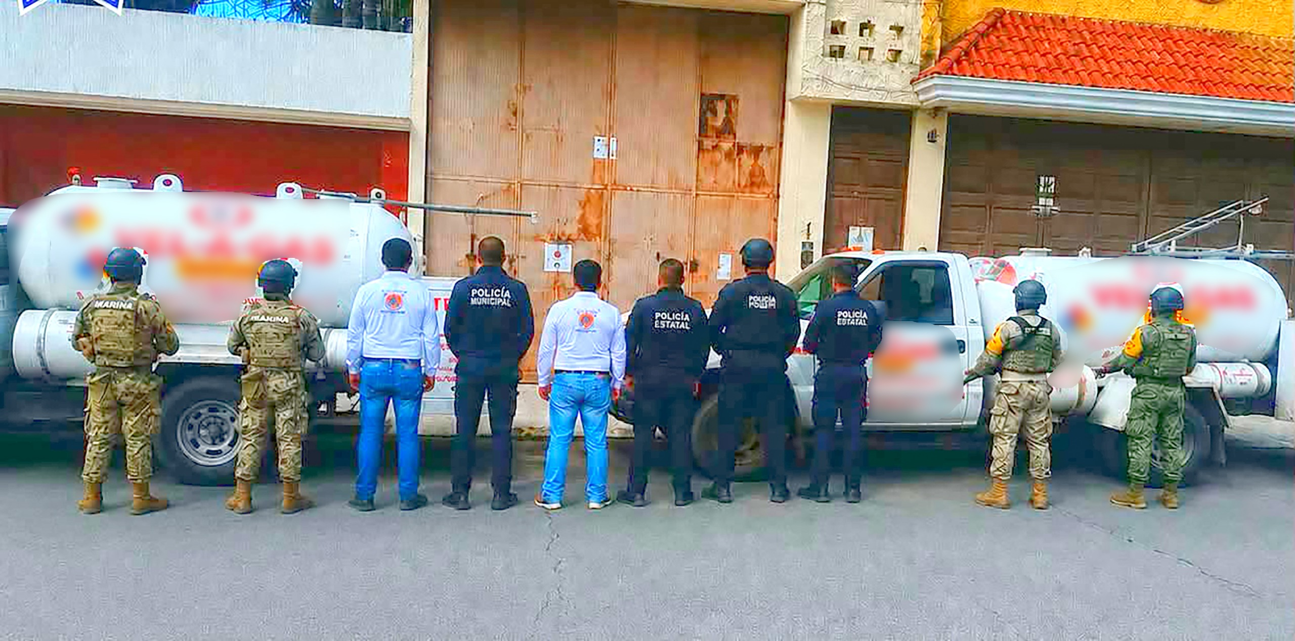 Texmelucan fortalece la seguridad con recuperación de vehículos y aseguramiento de unidades de gas LP