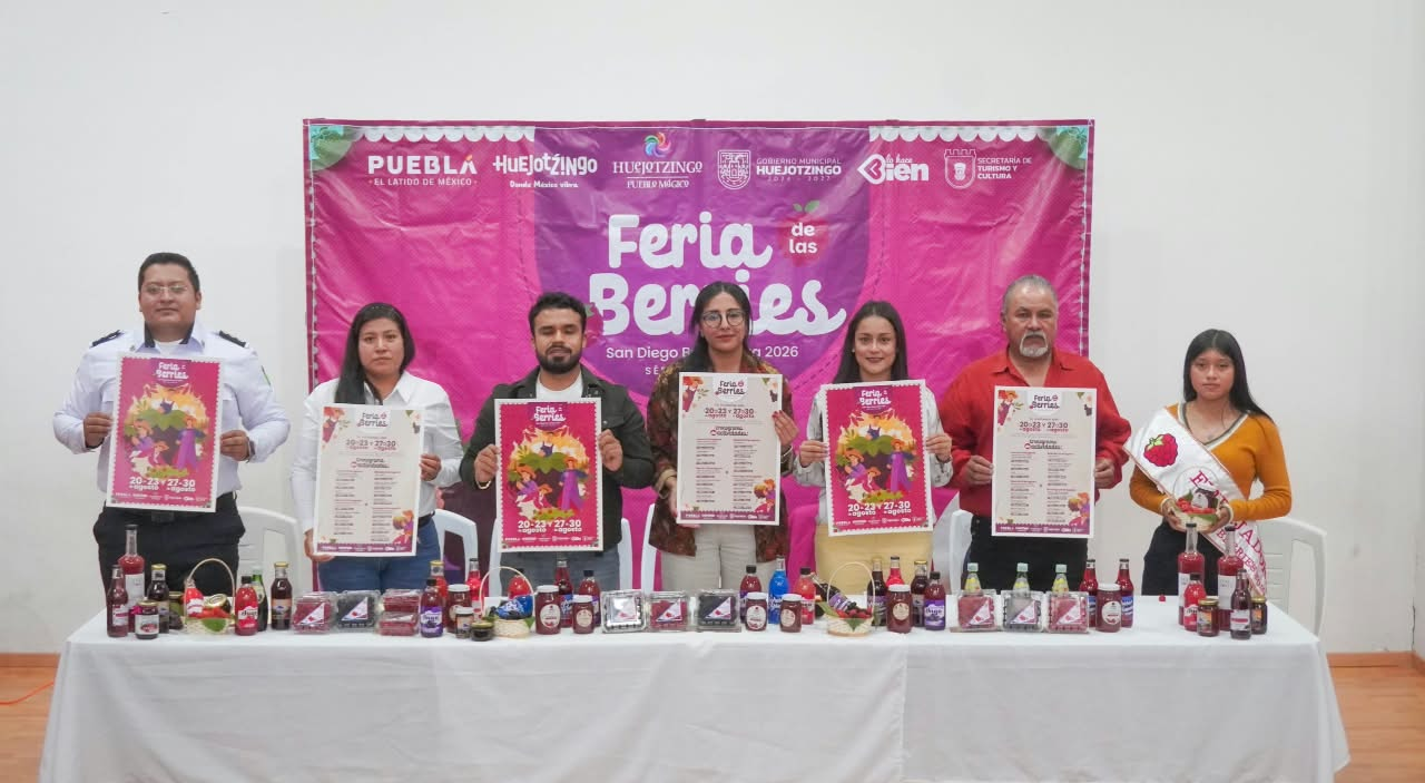 Feria de las Berries espera más de 42 mil visitantes en Huejotzingo