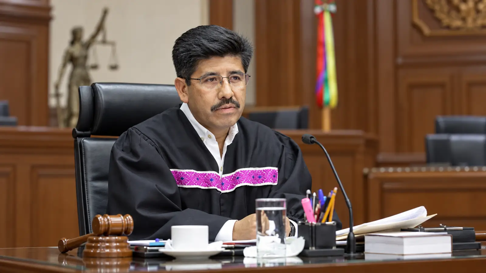 Hugo Aguilar defiende autonomía de la Suprema Corte