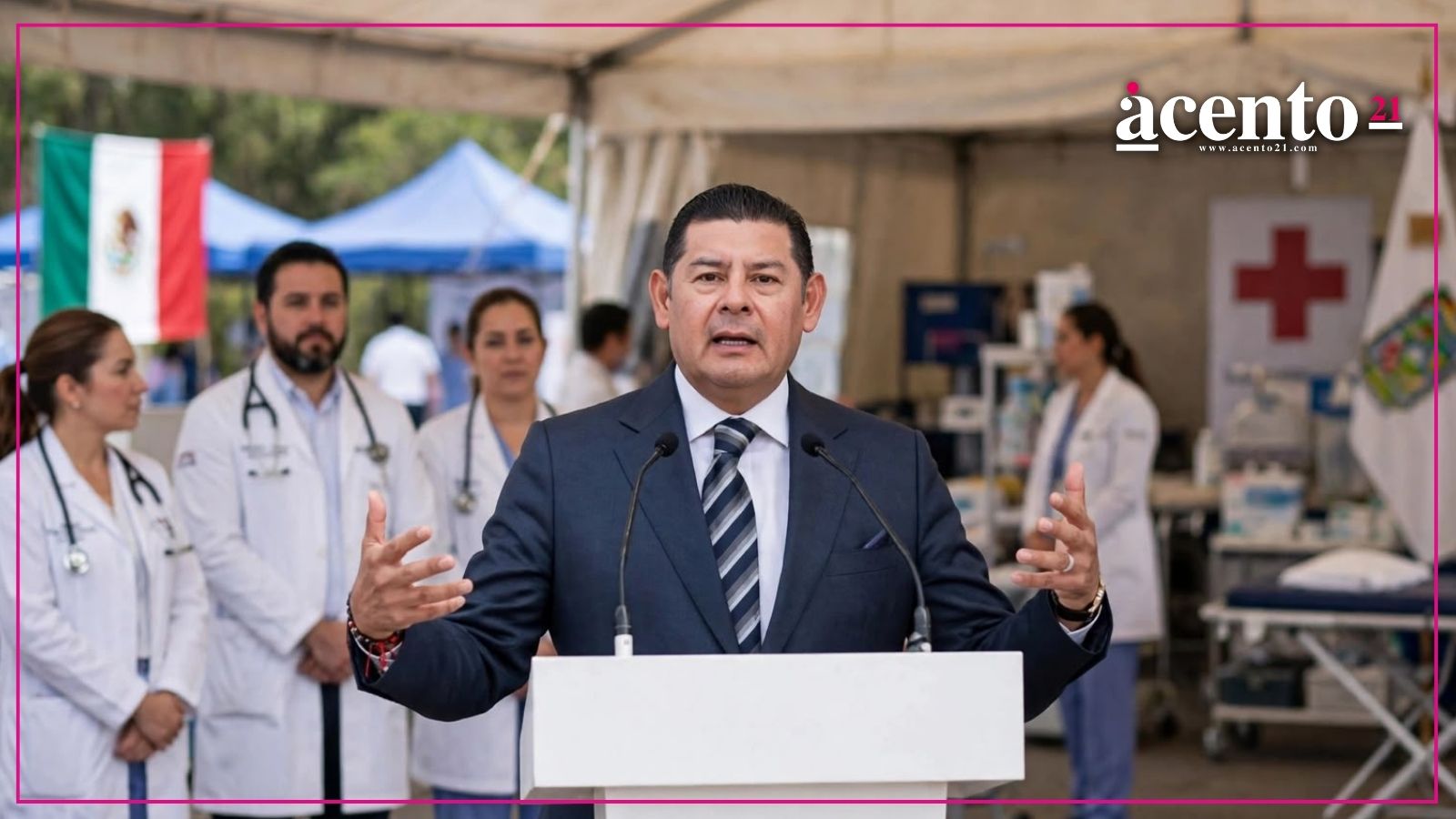 Armenta convoca a médicos a sumarse a jornadas de salud en Puebla