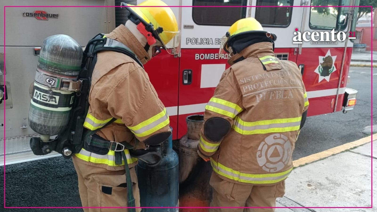 En San Bartolo se registra fuga de gas e incendio; un abuelito resultó lesionado